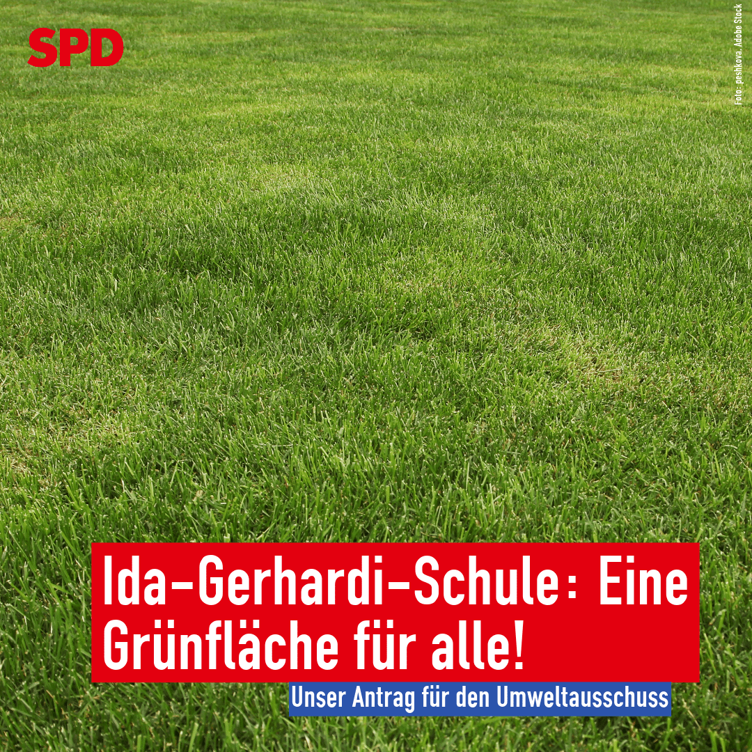 Antrag: Grünfläche an der Ida-Gerhardi-Schule