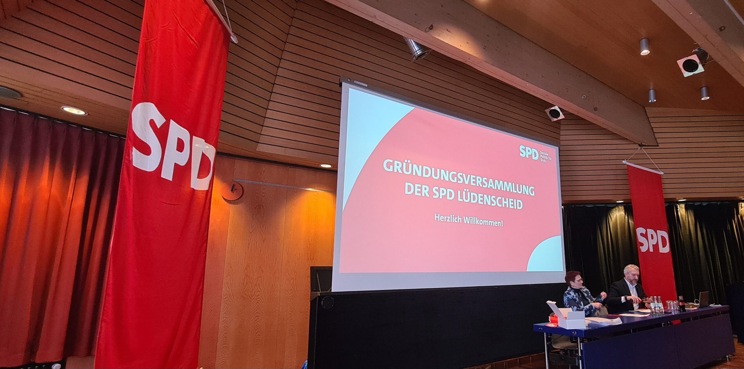 Gründungsversammlung der SPD Lüdenscheid