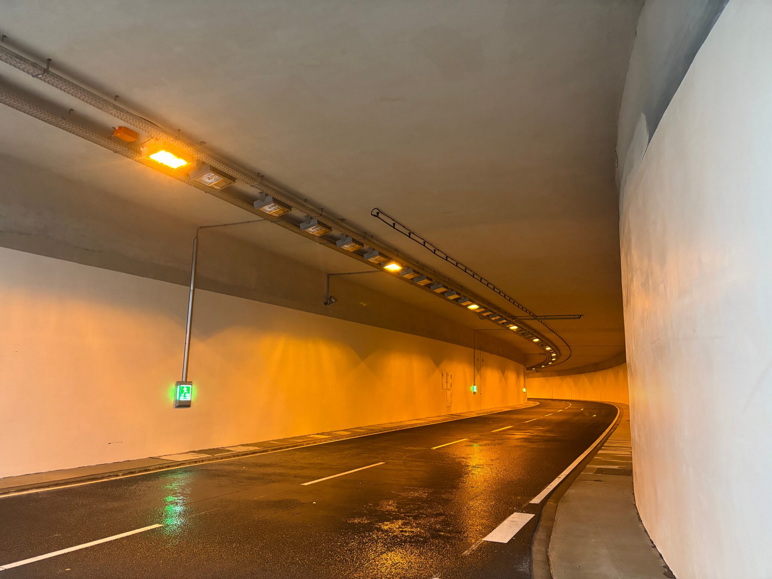 Rathaustunnel einseitig eröffnet